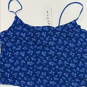 Pacsun floral tank top (NEVER WORN)